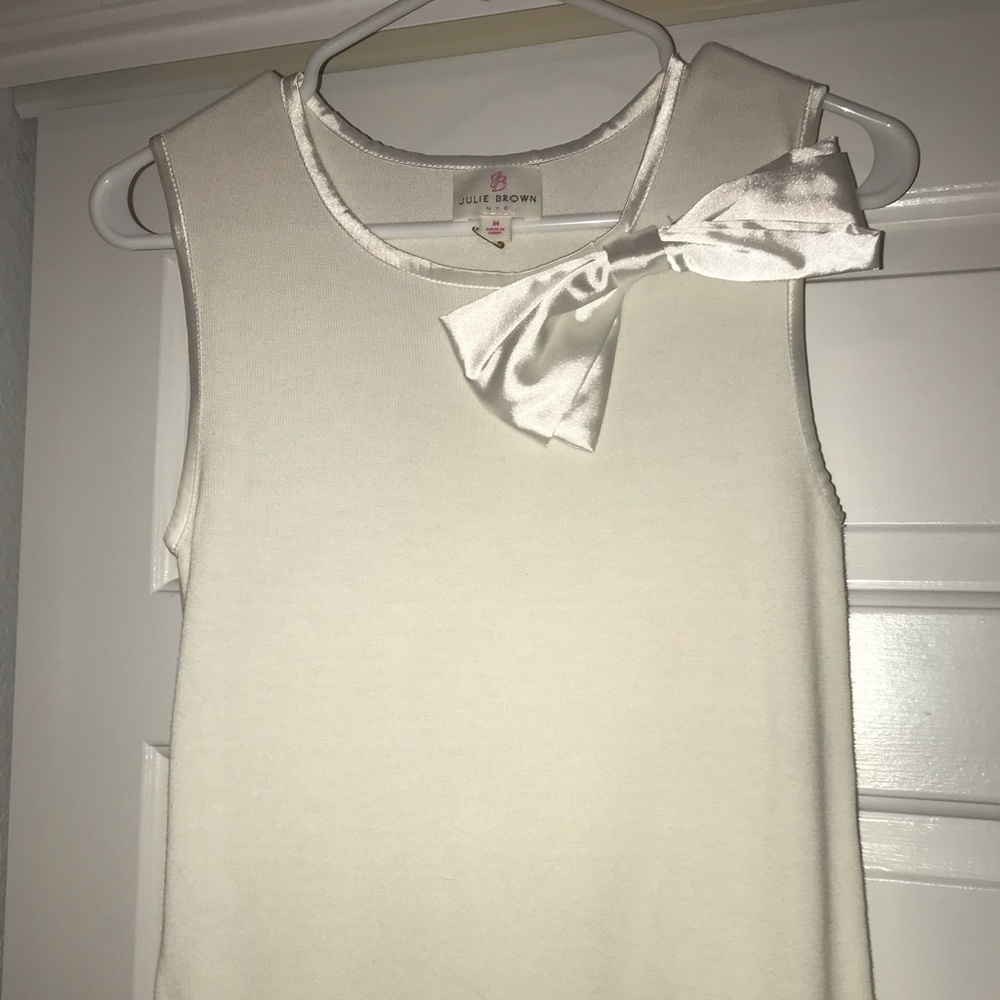 Julie Brown knit top, sz M never worn